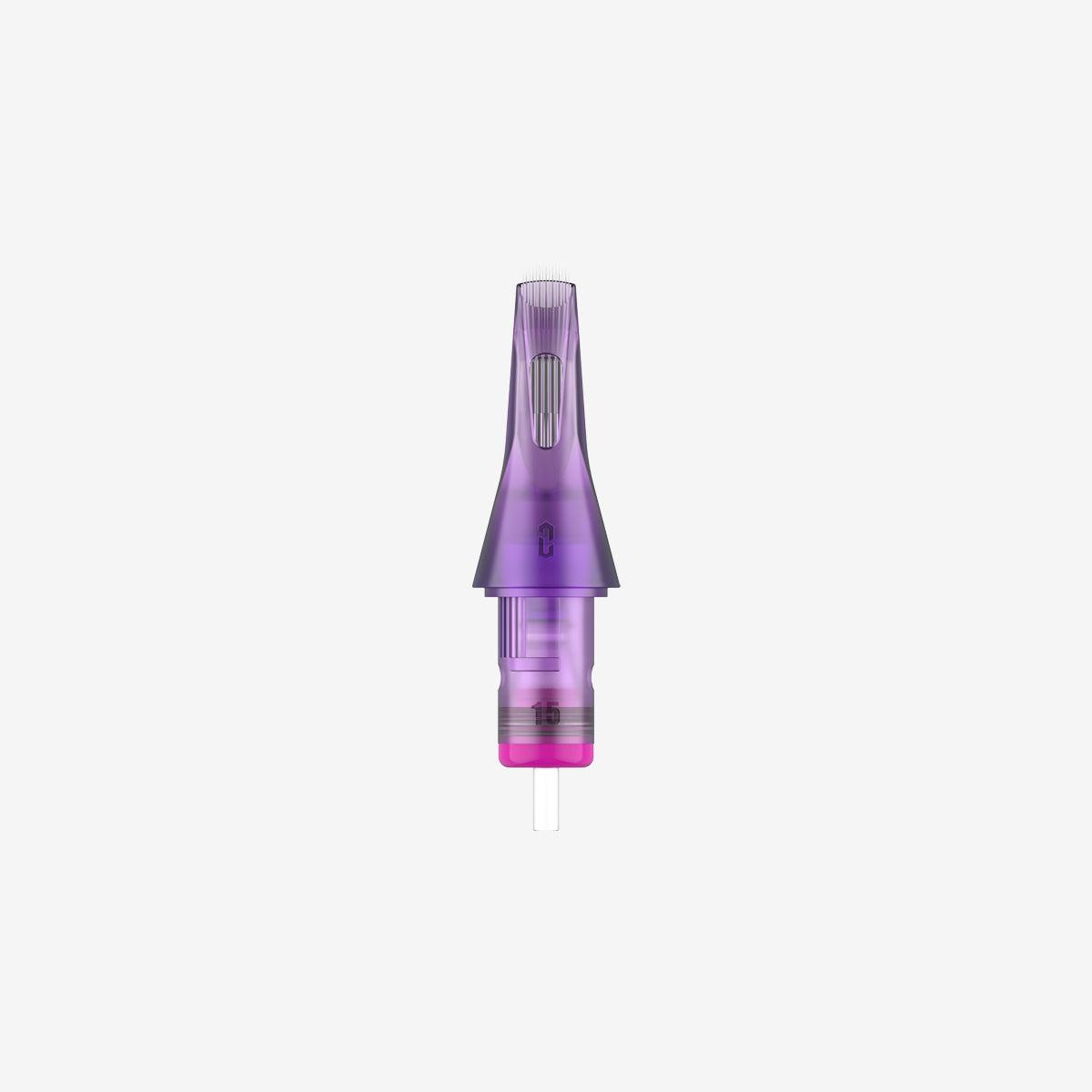 Revolution Cartridge Magnum Soft Edge Long Taper tattoo needle — long taper curved magnum for ultra-smooth blends in realism and neo-trad