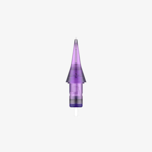 Revolution Cartridge Round Liner tattoo needle — single-piece construction, precision round liner for clean linework