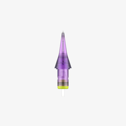 Revolution Cartridge Straight Liner tattoo needle — straight configuration for bold outlines and graphic linework